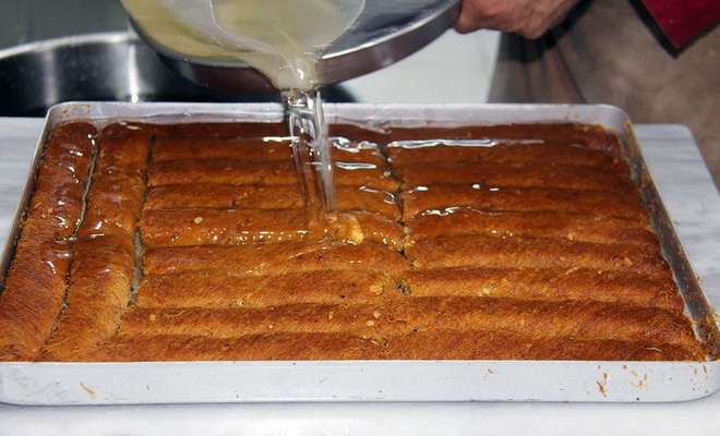 Diyarbakır'da en çok tercih edilen tatlı: Diyarbakır tescilli kadayıfı
